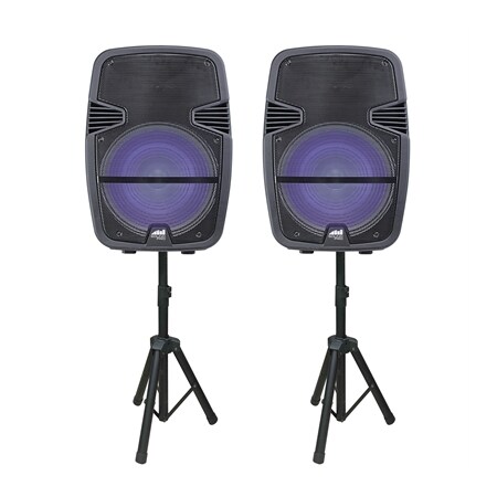 Naxa Dual Bt Speakers, Nds-1518D NDS-1518D